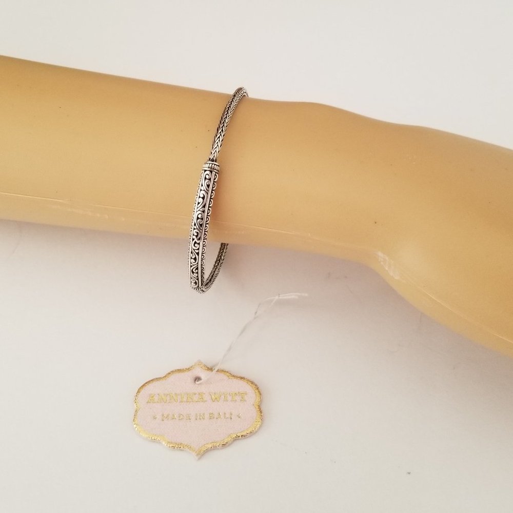 Annika Witt Sterling Silver Bracelet